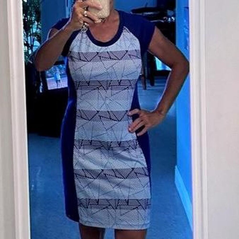 Title-nine Women's Blue Dress